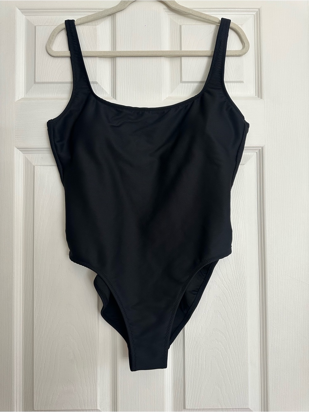 J. Crew Black One-Piece Swimsuit